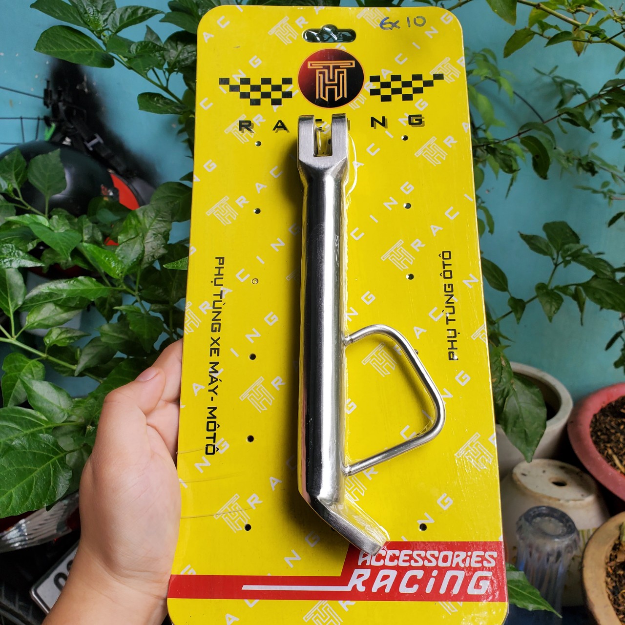 Chống nghiêng inox 304 dành cho dòng Ex 135 Exciter nhỏ