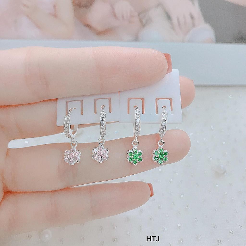 Bông tai bạc trẻ em các mẫu MS65