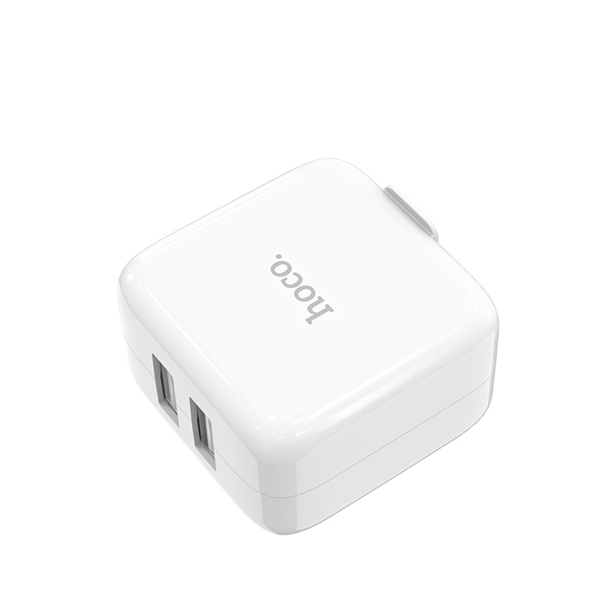 Củ sạc Nhanh Fast Charging -2 Cổng USB 2A Hoco C54  + Tặng Iring Khay - Chính Hãng