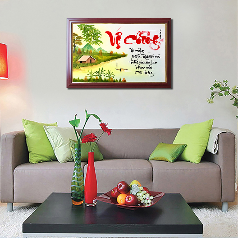 Thư pháp chữ Vợ Chồng