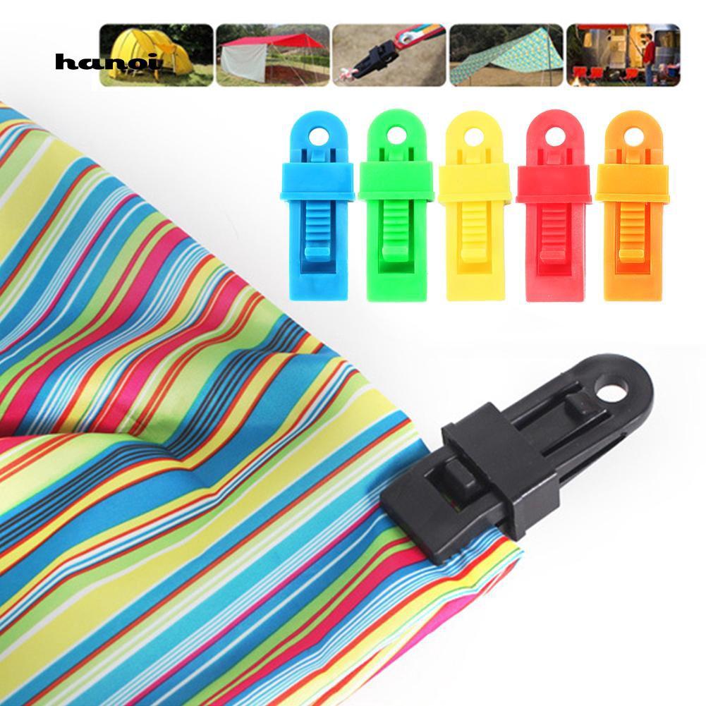 Set 5 phụ kiện kẹp cố định lều trại chống gió tiện dụng