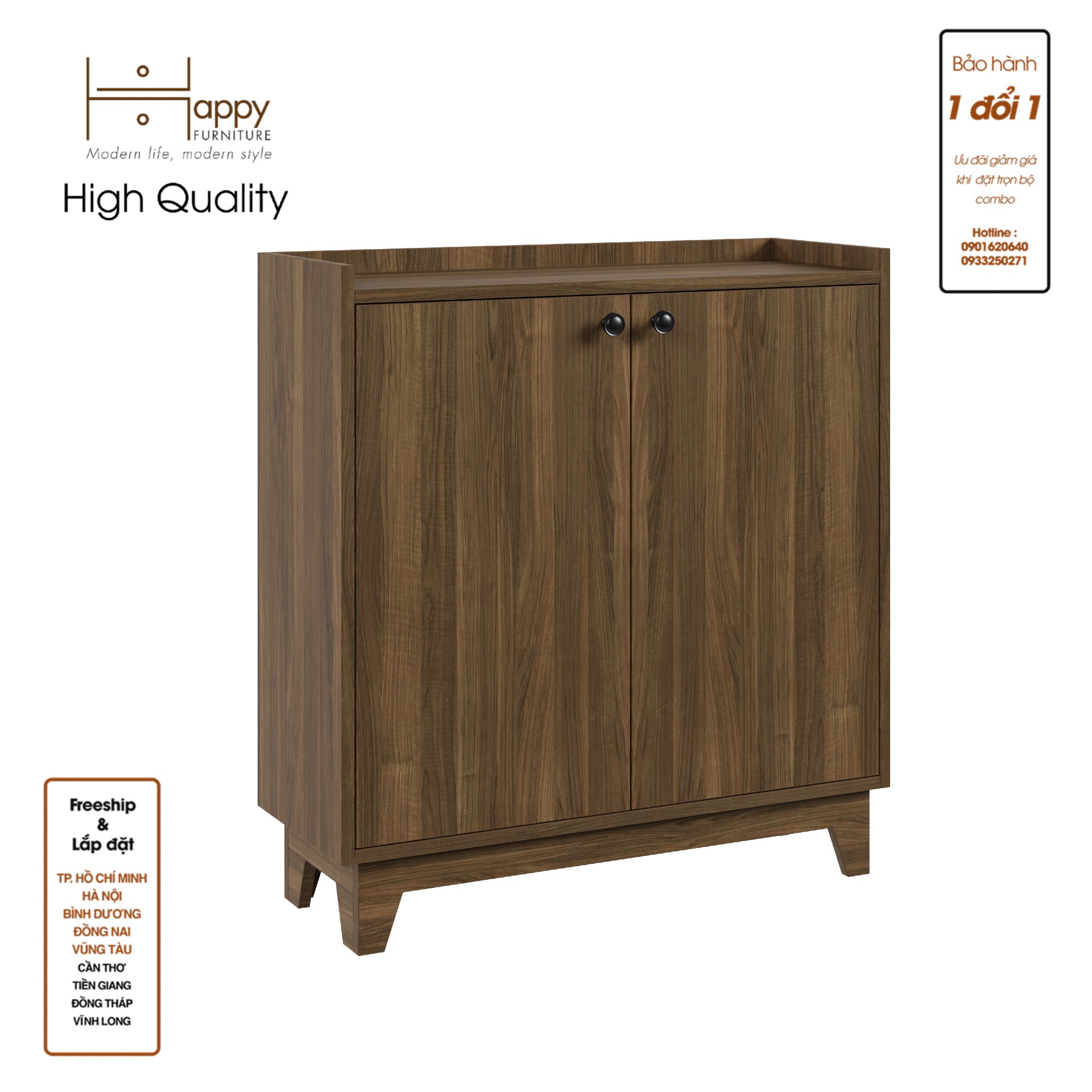 [Happy Home Furniture] KINA , Tủ lưu trữ 2 cửa mở , 80cm x 30cm x 85cm ( DxRxC), TCM_042