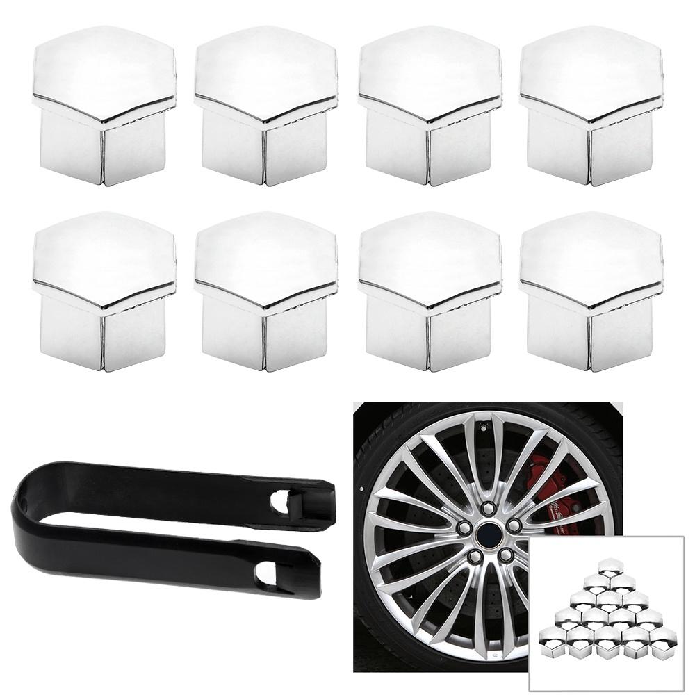 Nắp đậy ốc vít trang trí vành bánh xe hơi cho Peugeot 207 301 307 308 408 508 3008 15Piece