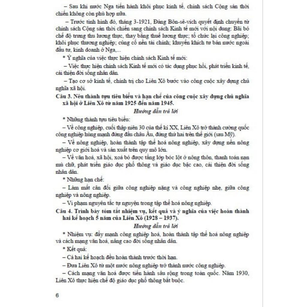 Sách - Trả Lời Câu Hỏi Lịch Sử Lớp 9 - Tự Luận Và Trắc Nghiệm - Dùng Chung Cho Các Bộ SGK Hiện Hành - Hồng Ân