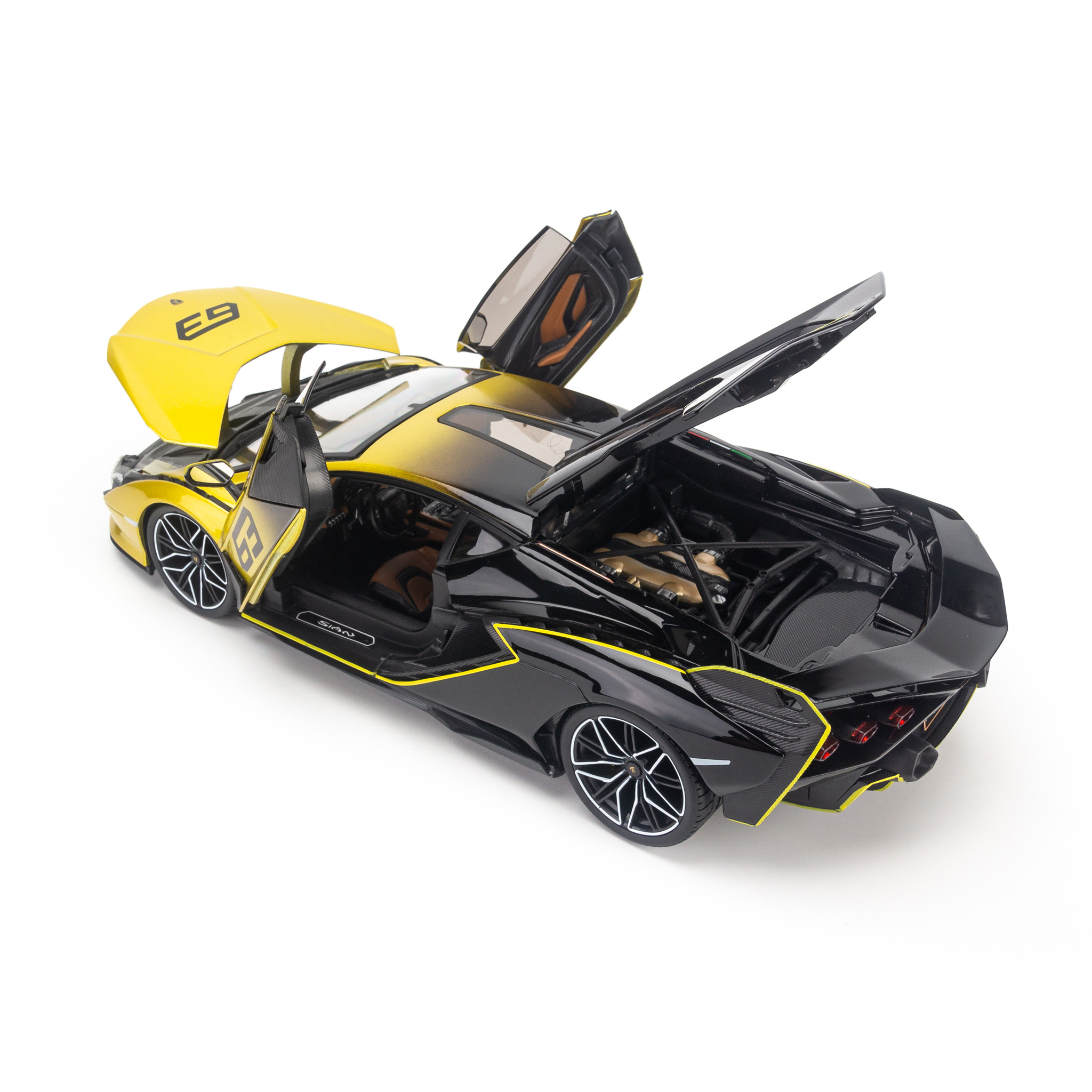 Mô hình xe Lamborghini Sián FKP 37 1:18 Bburago 18-11046