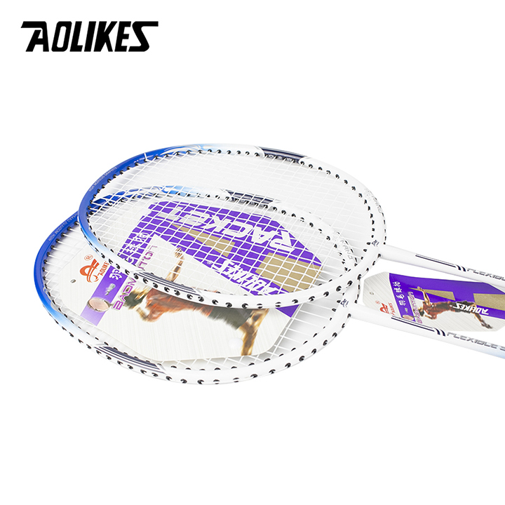 Combo 2 vợt cầu lông và hộp 3 cầu cao cấp AOLIKES A-6631-3CAU