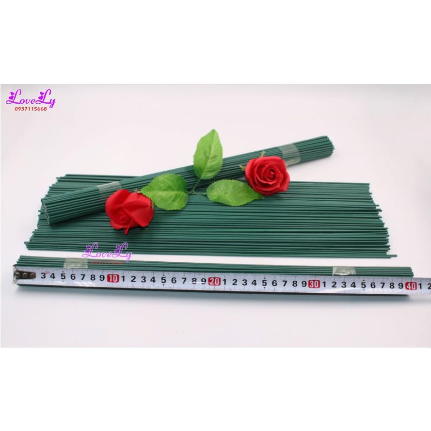 Kẽm cây làm cành thân hoa sáp dài 40cm