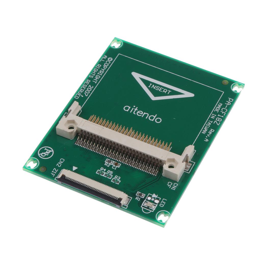 CF Compact Flash Card To 1.8" ZIF/CE HDD Adapter For Laptop/Game Console
