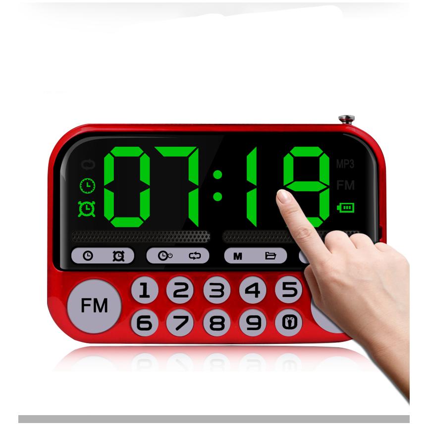 Đồng hồ để bàn kiêm đài radio, thiết bị nghe nhạc (đa chức năng)