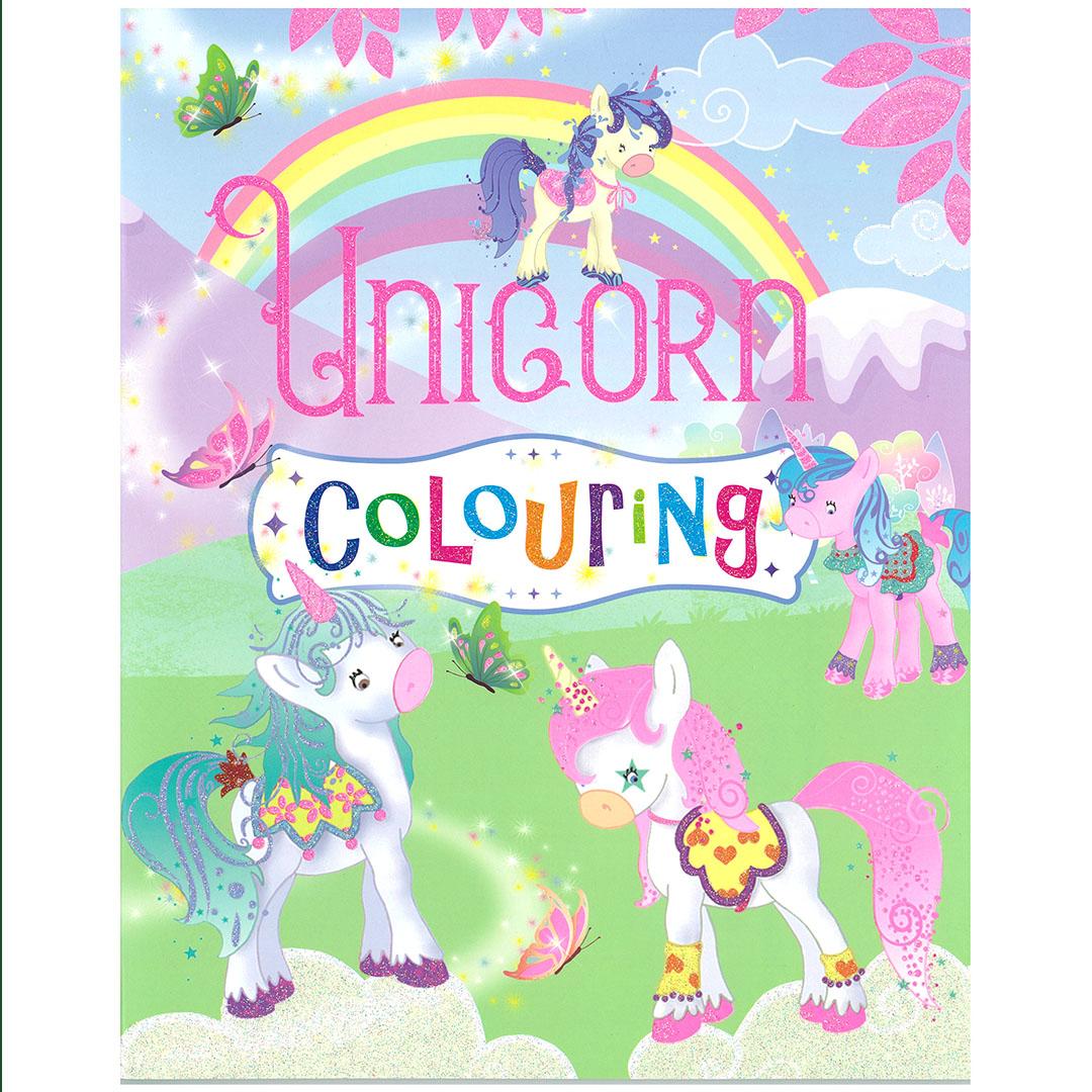 Unicorn Colouring 1