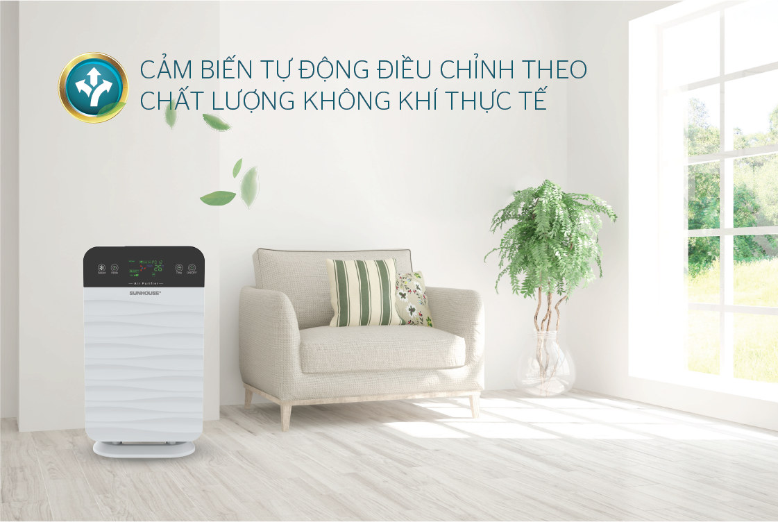 Máy lọc không khí SUNHOUSE SHD-15AP9715 - Hàng chính hãng