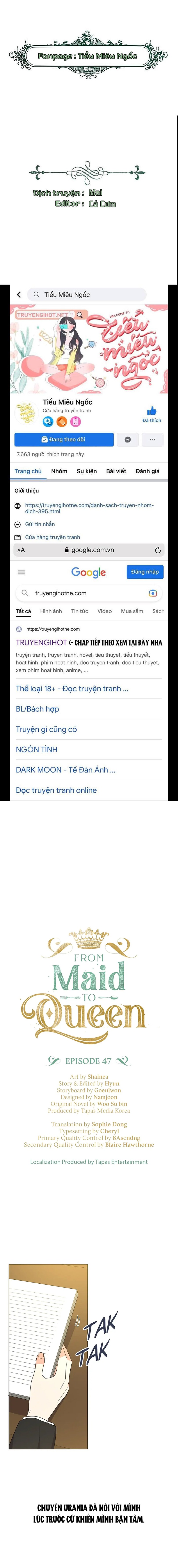 từ hầu gái tôi đã trở thành hoàng hậu chapter 47.1 1