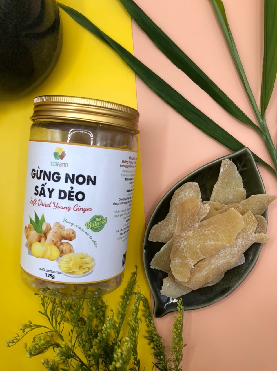 Gừng Non Sấy Dẻo