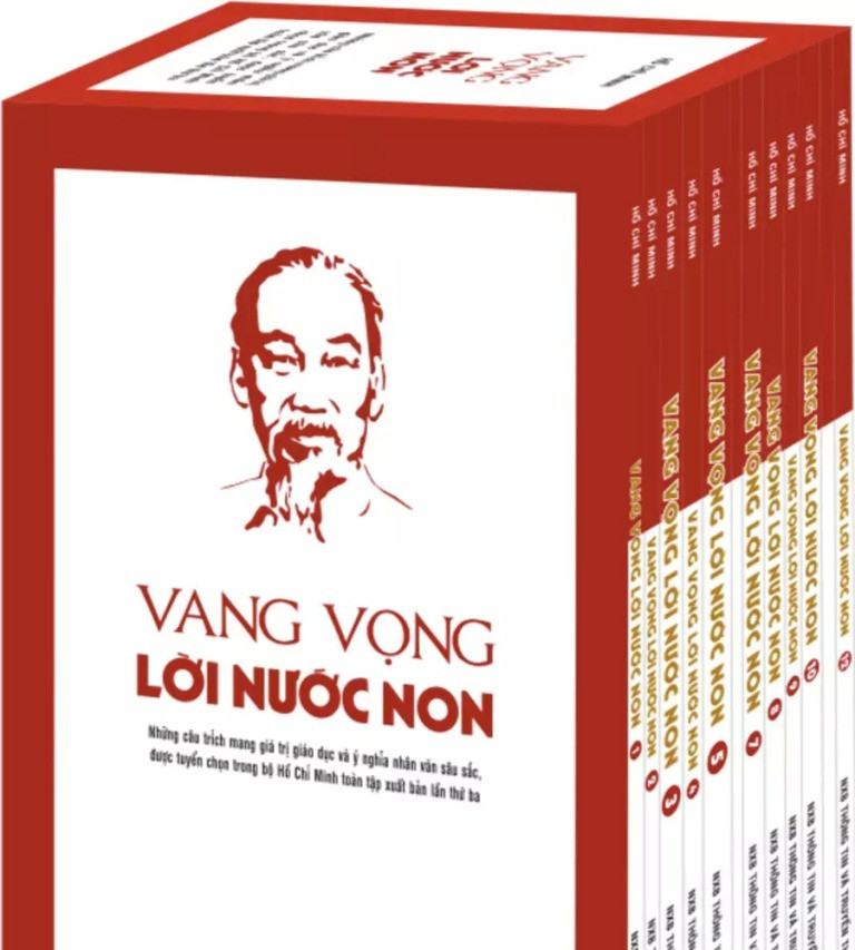 (Bộ 12 Tập) VANG VỌNG LỜI NƯỚC NON - Hồ Chí Minh - Ban Tuyên Giáo Trung Ương (biên soạn) - (bìa mềm)