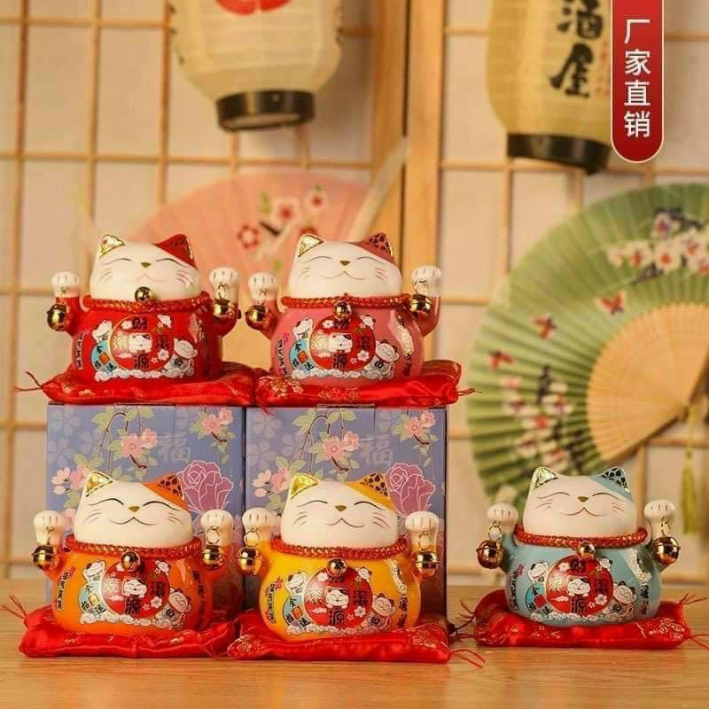 Mèo thần tài, mèo may mắn maneki neko
