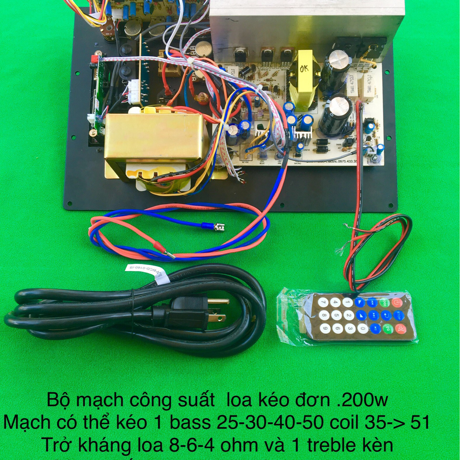 Combo loa kéo đơn 40 - công suất 200w