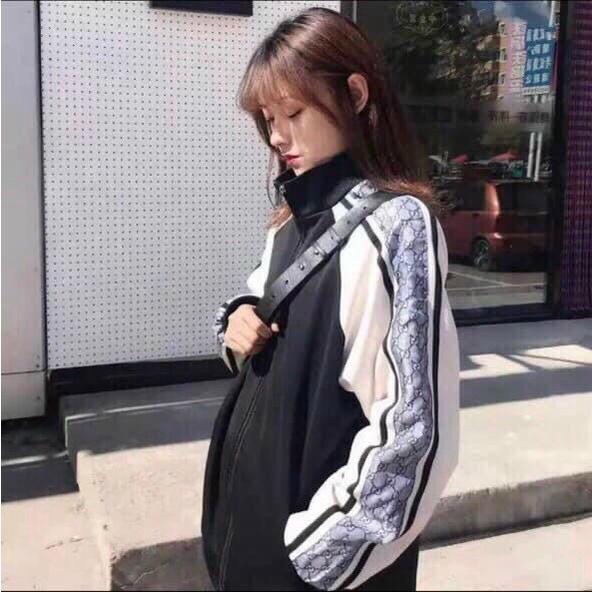 Áo khoác dù bomber unisex cổ cao siêu hot