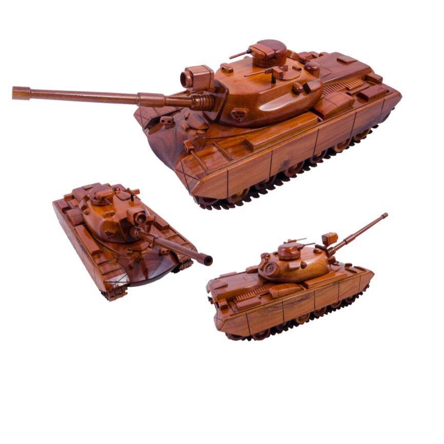 Tank M48 - Đồ gỗ mỹ nghệ