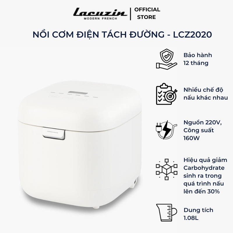 Nồi cơm điện tách đường - LCZ2020