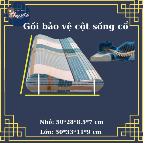 Bộ 3 gối bảo vệ cột sống toàn diện (Gối hỗ trợ cột sống cổ, gối kê thắt lưng và gối kê chân, kéo dãn cột sống tự nhiên