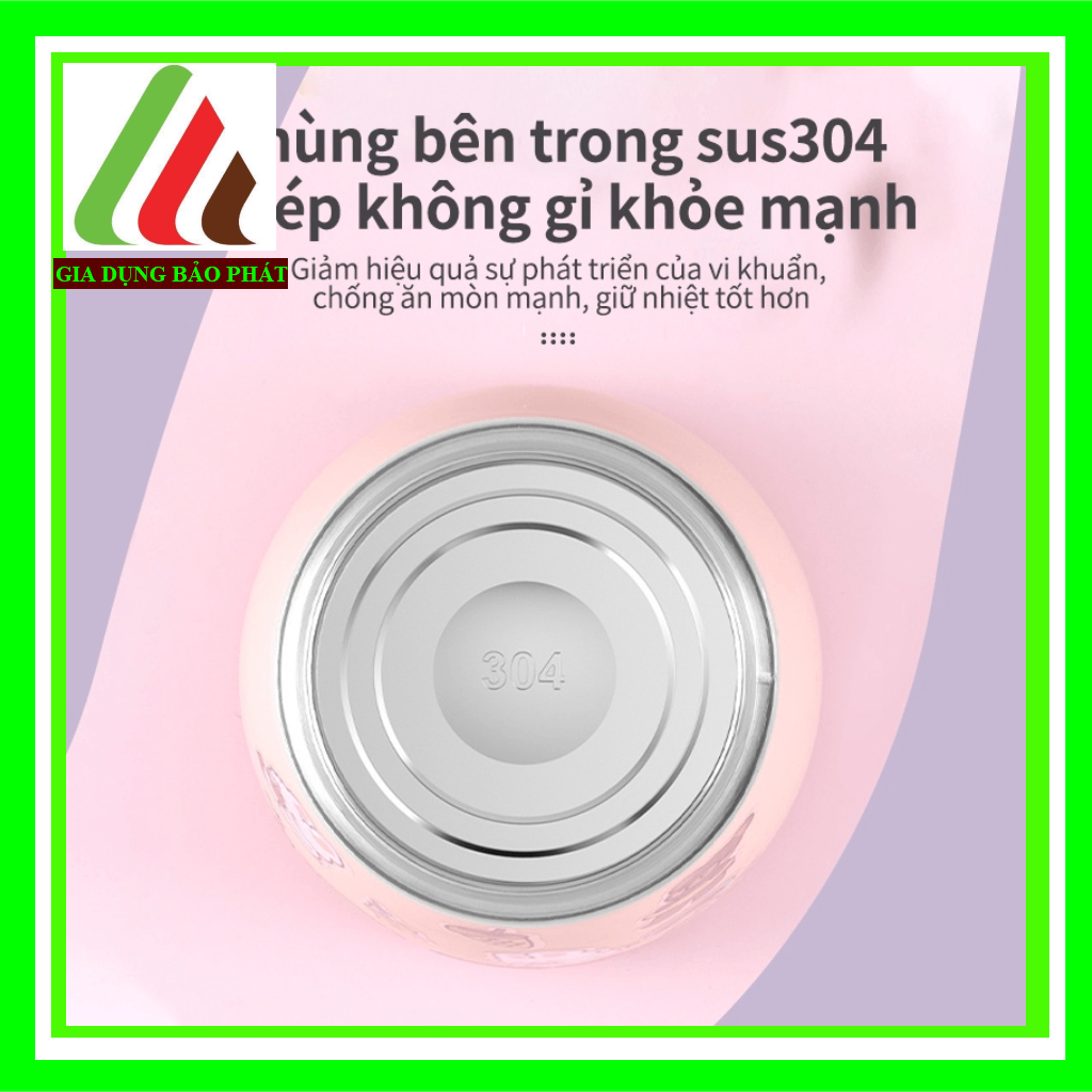 Bình giữ nhiệt có ống hút,cute cốc giữ nhiệt 1000ml Bình đựng nước có 304 Cốc rơm bằng thép