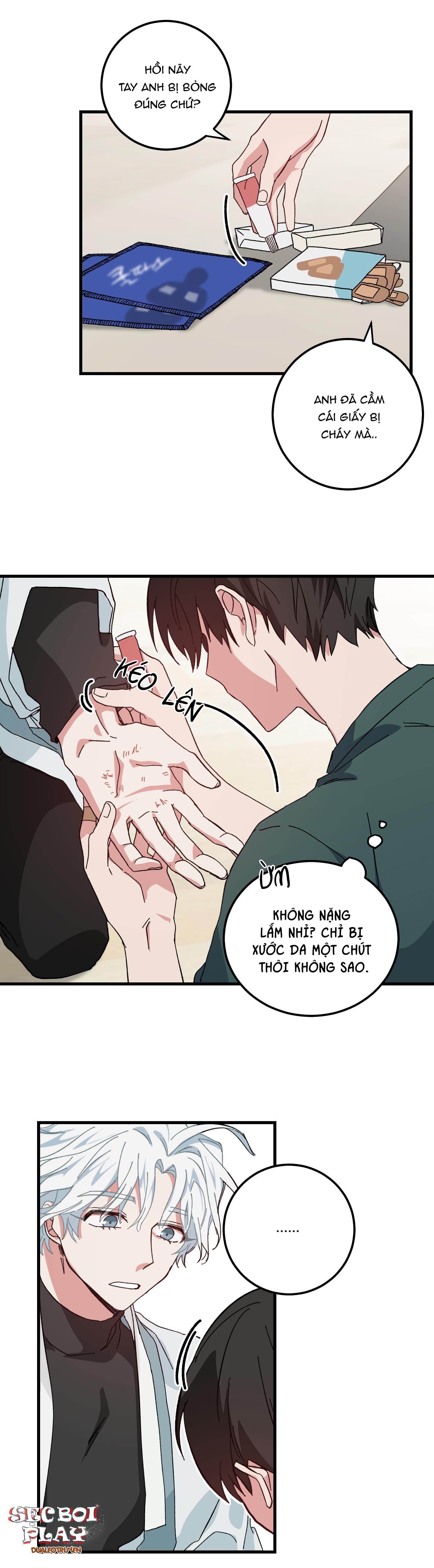 yêu tôi đi, thần hộ mệnh chapter 3 19