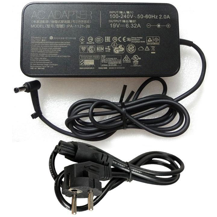 Sạc 19V 6.32A 120W dành cho laptop Asus FX553VD G551JW G551VW G771JW GL551JW GL552V GL553V GL752VW GL753VD K750JB N56J N56V N75SF N550J N551VW N552V N750J N751JK N580VD X550VX X750JB X750JN