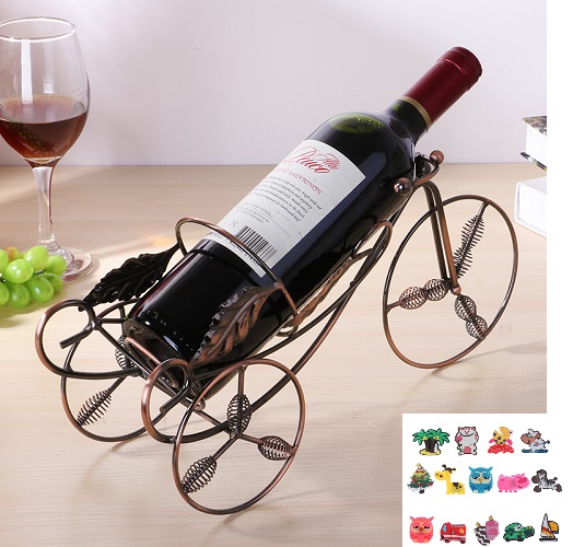 Dụng cụ trang trí bình rượu, xe kéo đựng bình rượu 40 x 10 x 17.5 cm+ Tặng kèm hình dán