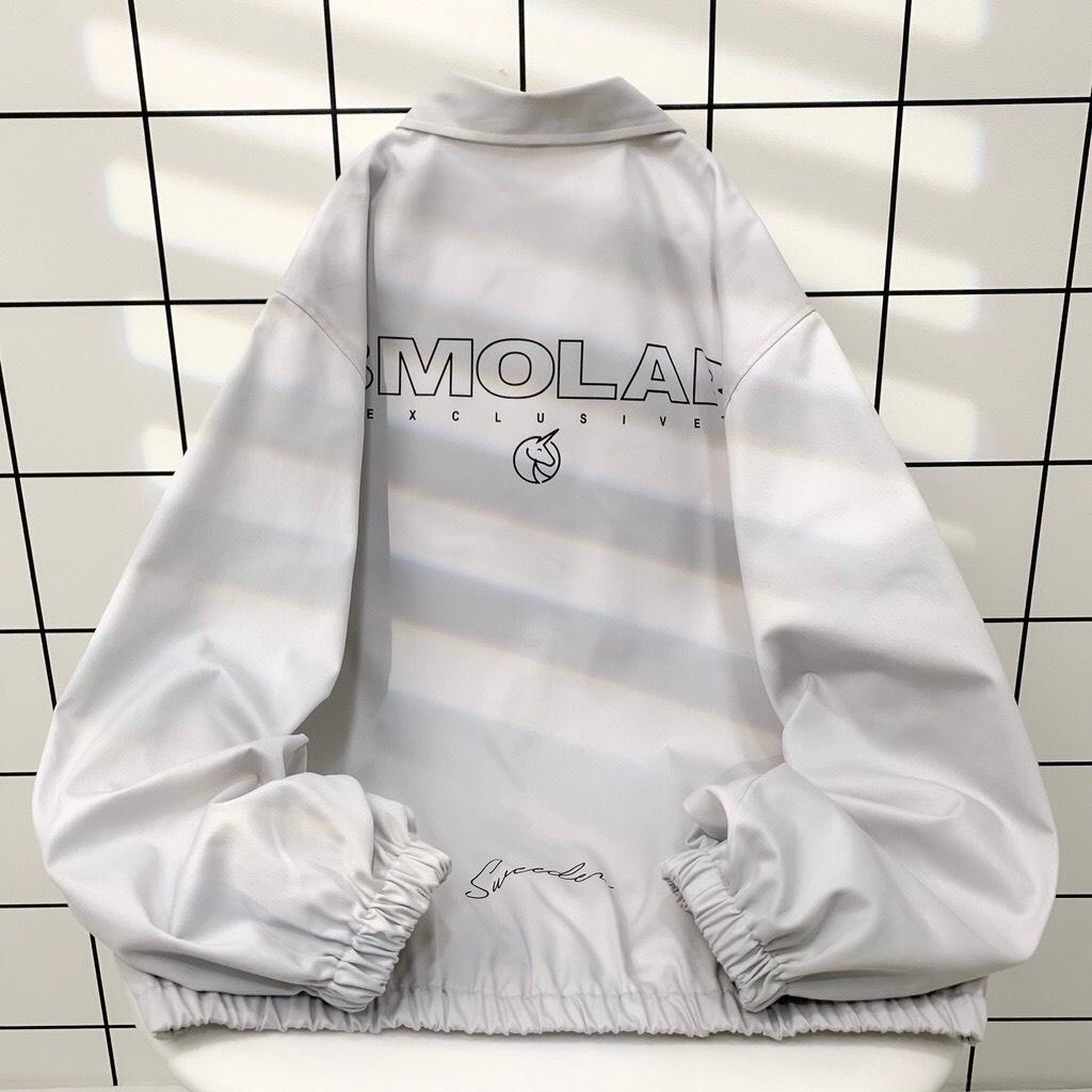 Áo Khoác Bomber BMO LAB Jacket Form Rộng Chất Vải Khaki Dày Dặn Unisex Nam Nữ Couple Phong Cách Ulzzang