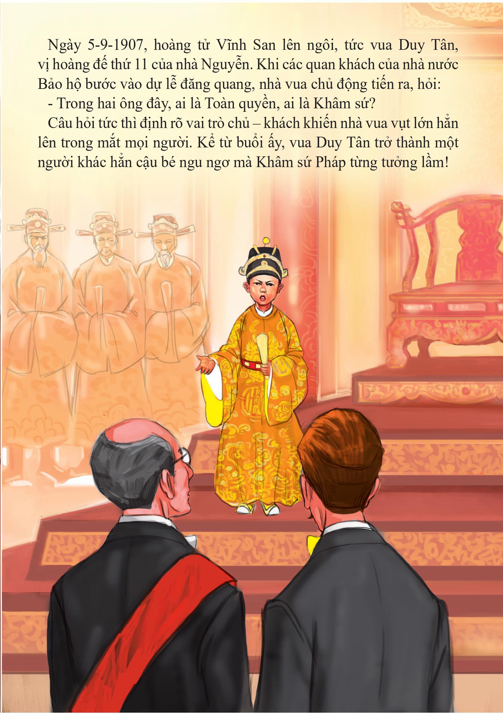 Tranh Truyện Lịch Sử Việt Nam - Duy Tân