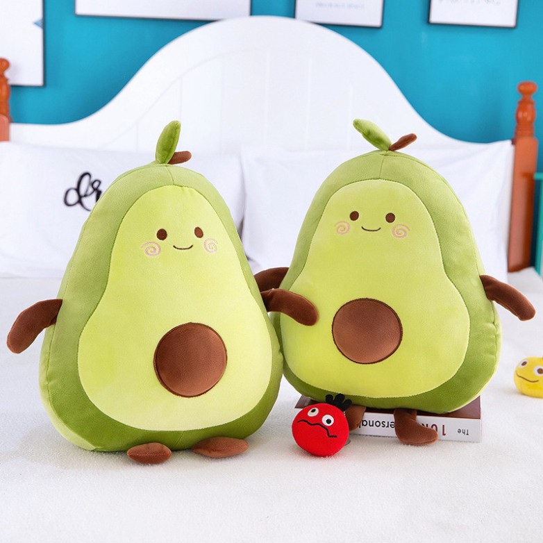 Gấu bông bơ nhồi bông êm mịn dễ thương
