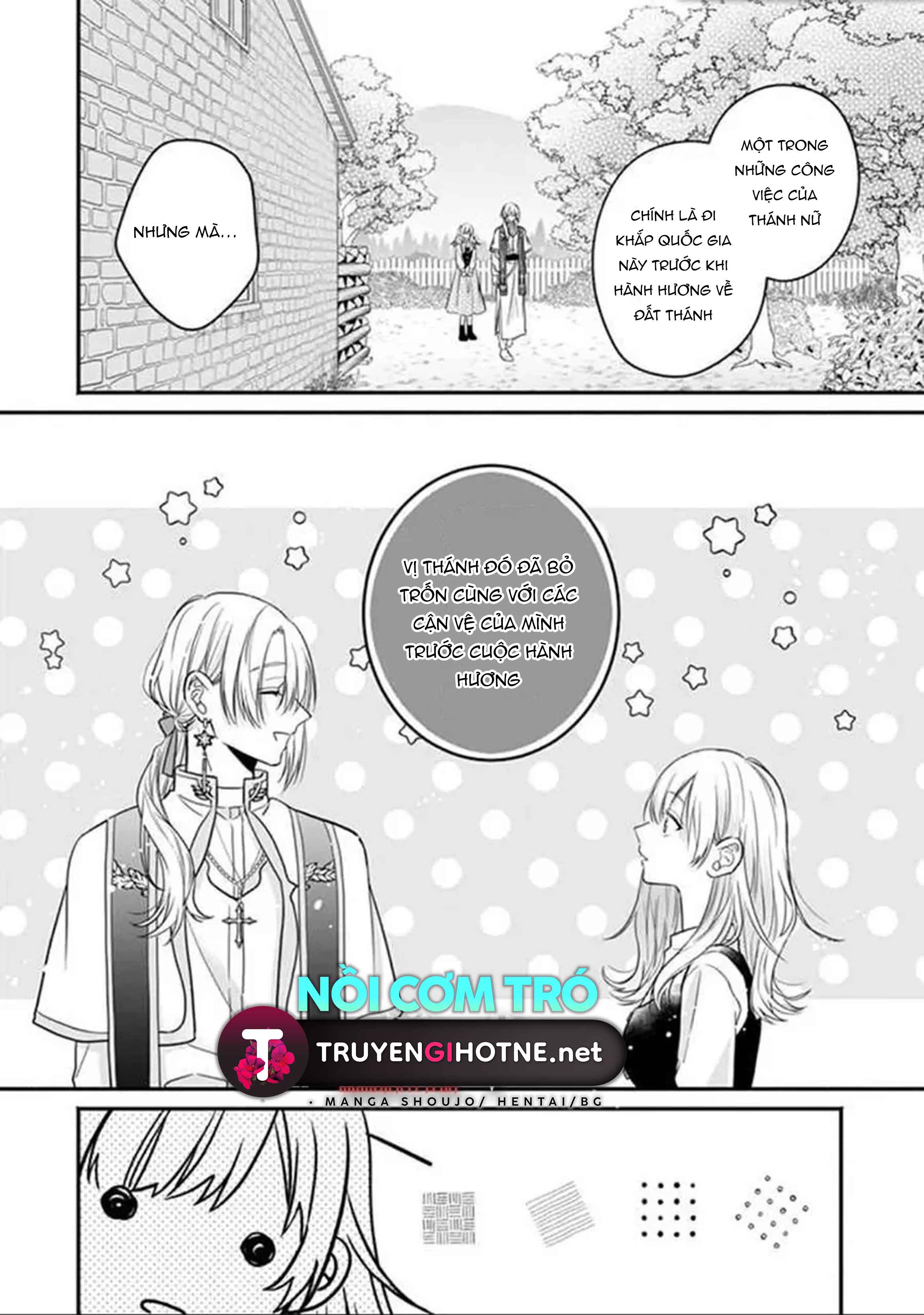 quá trình thánh nữ giả tạo được tôn lên làm thần chapter 1.1 15