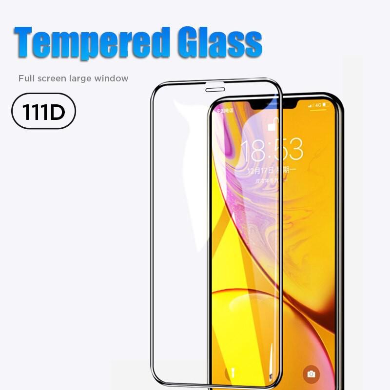 Kính Cường Lực  Dành Cho Điện Thoại iPhone 11 Pro Max Full Màn 111D Bò Tót Full Keo - Chống Xước - Chống Nước - Màu Đen