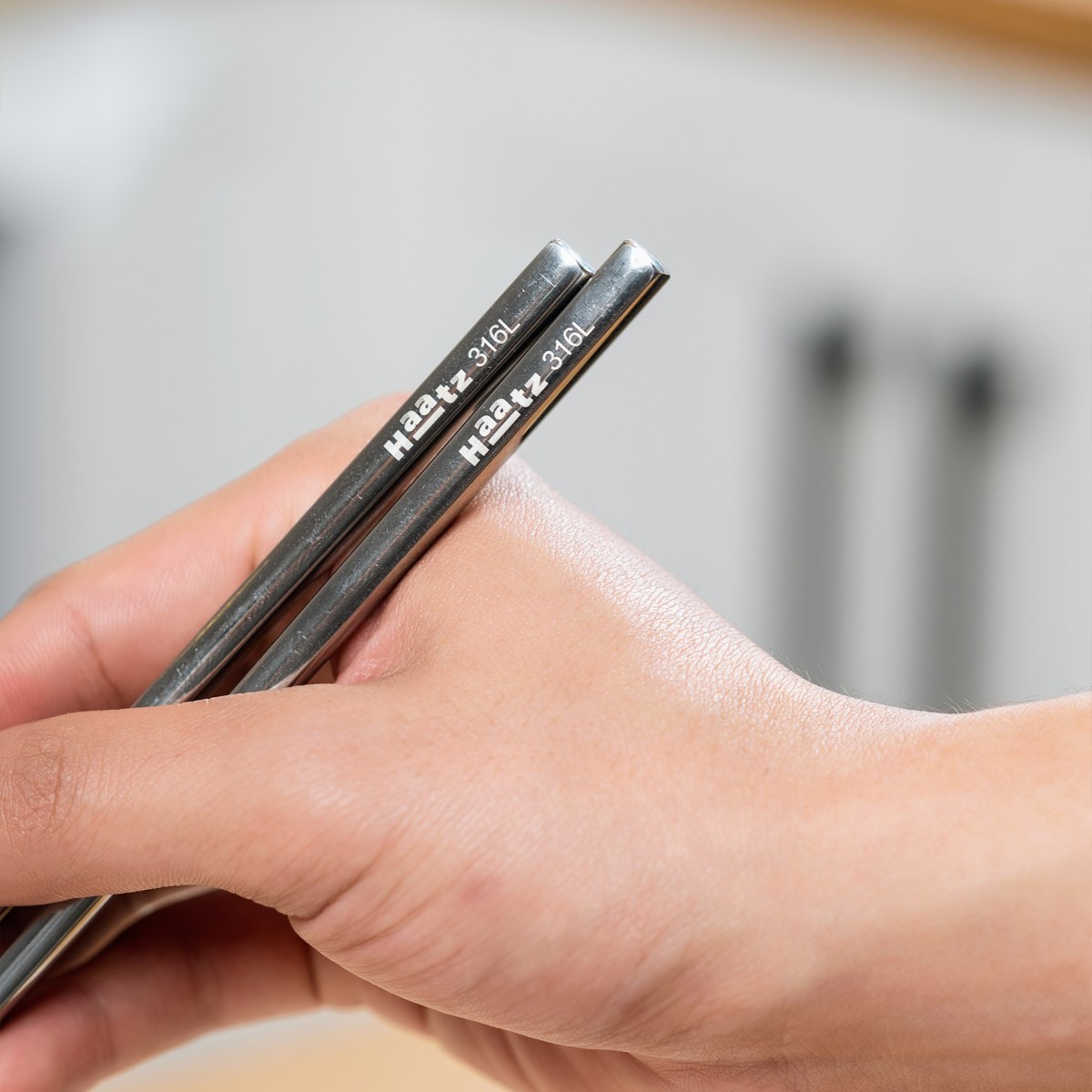 Bộ 10 đôi đũa inox 316L Hàn Quốc CIM316 bảo hành 24 tháng