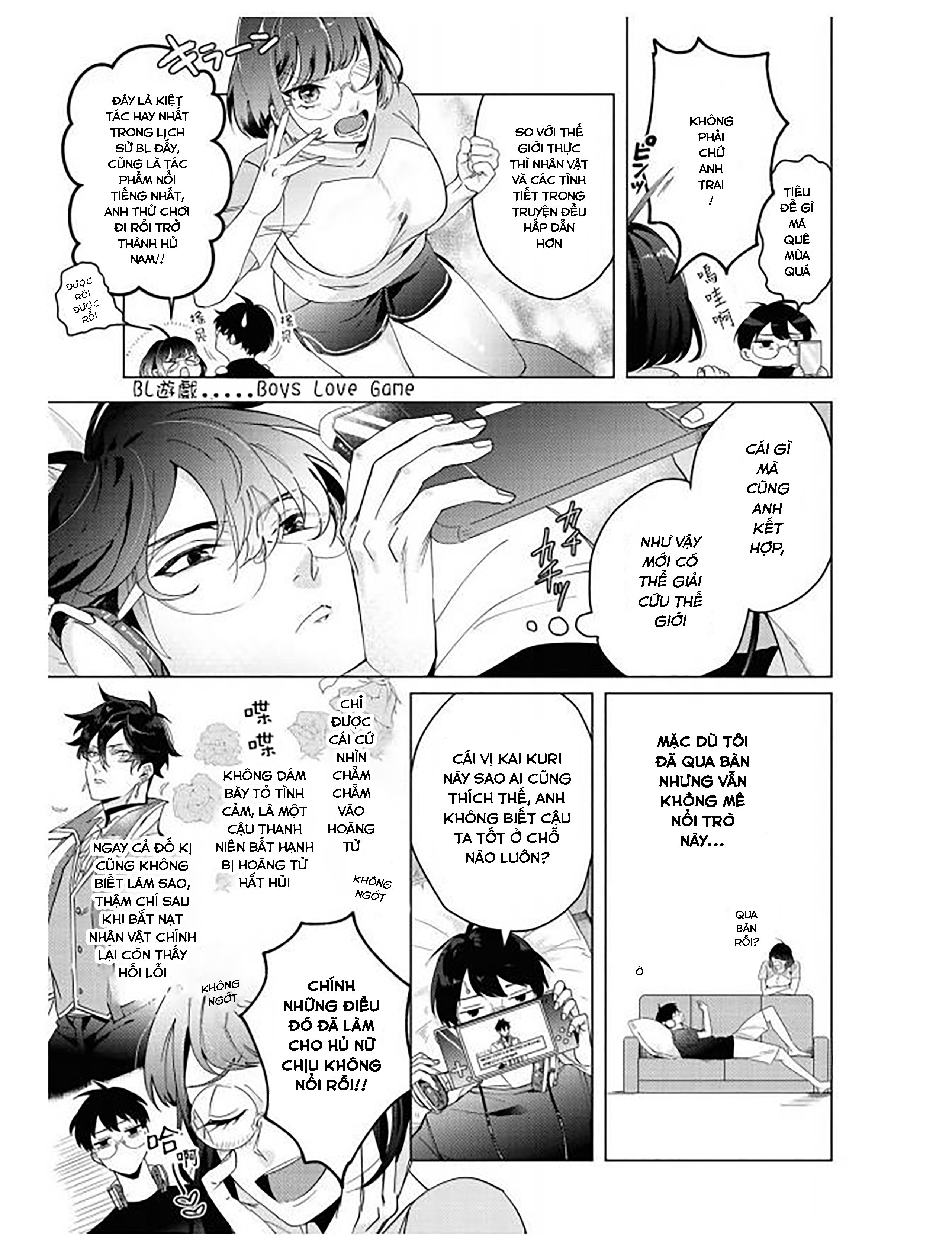 cuộc sống hạnh phúc của tôi sau khi chuyển sinh đến dị dới. - truyện ngắn nhiều phần chapter 7 14