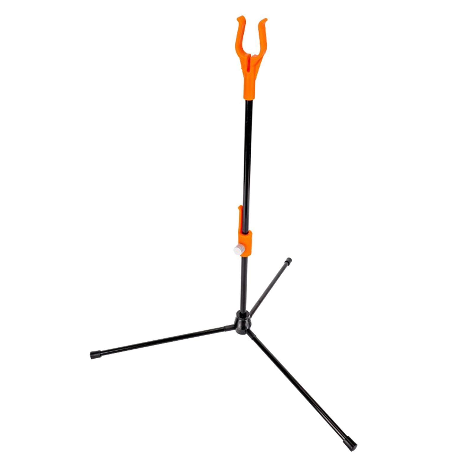 Recurve  Holder Bow Tripod 18.9" Height Folding 3 Legs Detachable Supply Bow Rack for Takedown Bow Compound Recurve Bow