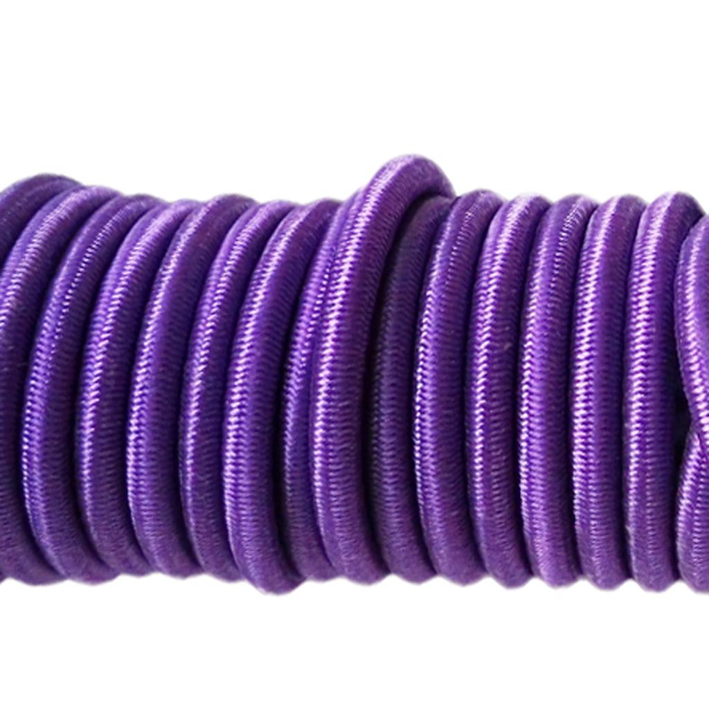 6 Sets 5mm x 5Meters ELASTIC BUNGEE ROPE SHOCK CORD TIE DOWN