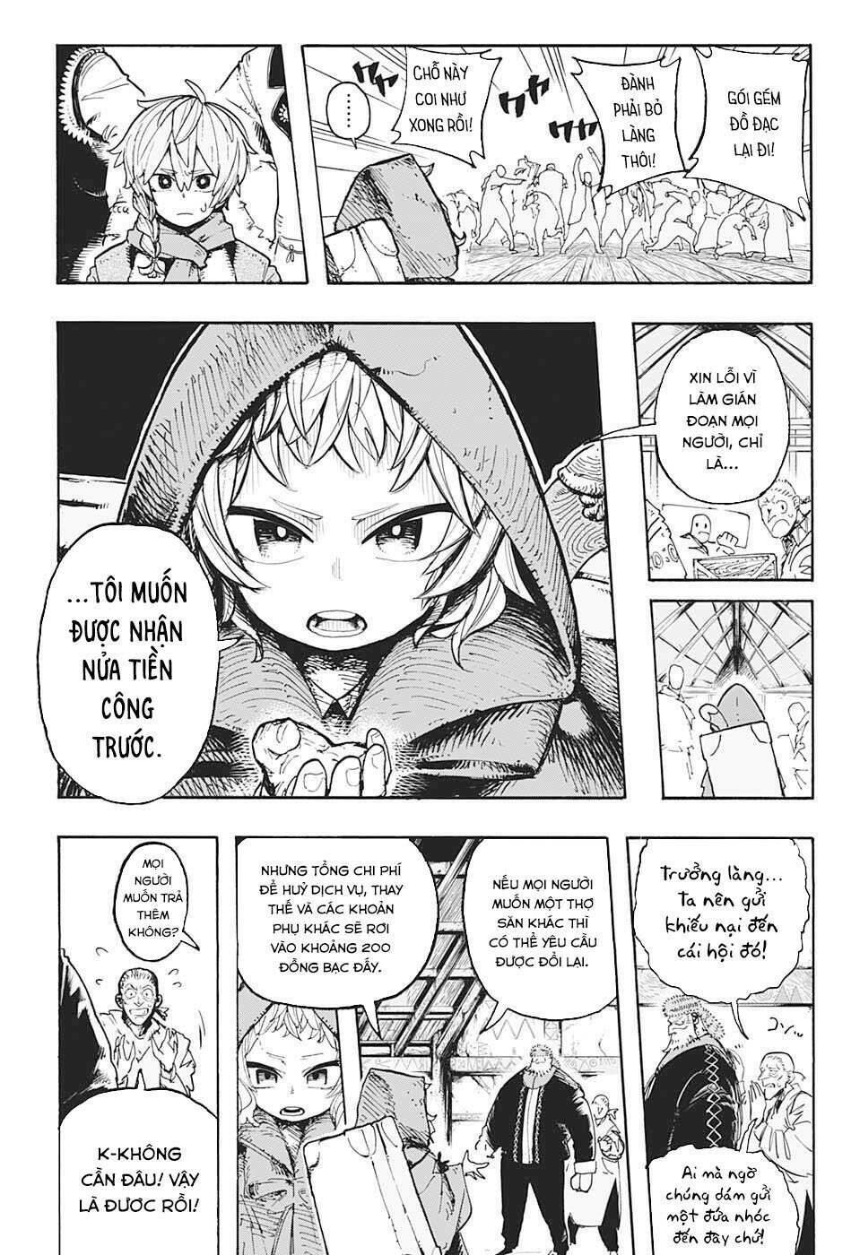 hội thợ săn: khăn đỏ chapter 1 14