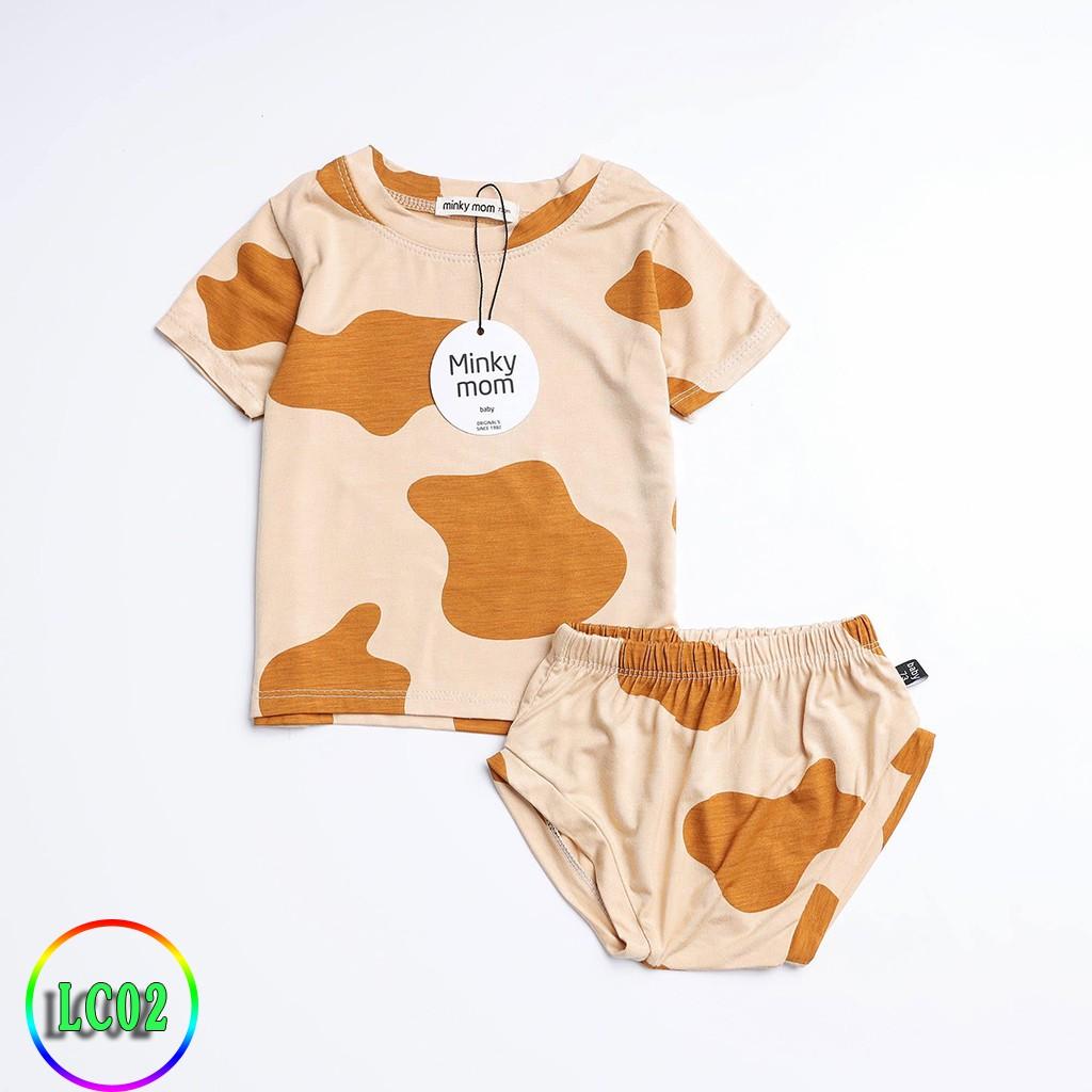 Bộ Chip Bò Sữa Cho Bé LC02 Đồ Bộ Chip Thun Lạnh Cao Cấp Mềm Mịn Thoáng Mát