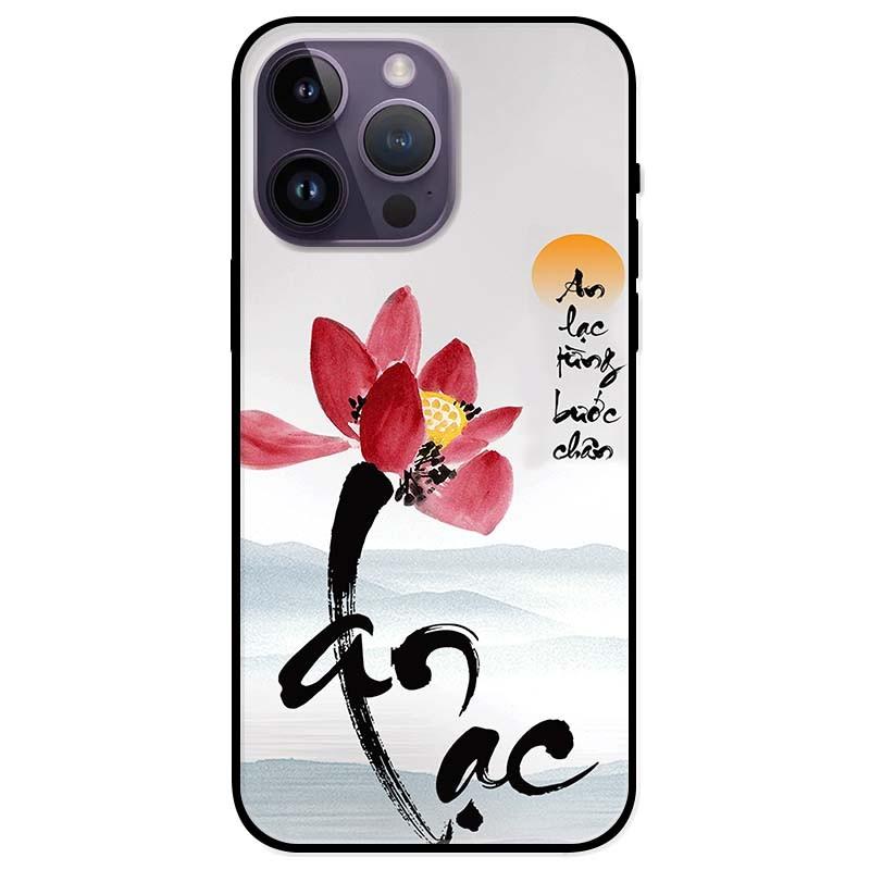 Ốp lưng dành cho Iphone 14 - Iphone 14 Plus - Iphone 14 Pro - Iphone 14 Pro Max - Thư Pháp AN LẠC