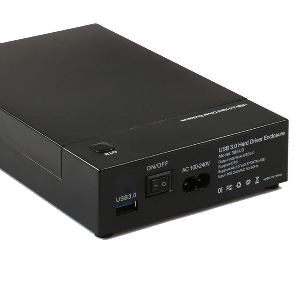3.5 inch Mobile External Box Hard Driver Enclosure OTB USB 3.0