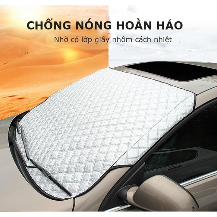 Tấm che chắn nắng kính lái ô tô Ford Ranger XLT CAO CẤP 3 Lớp Chắn Nắng Cản Nhiệt