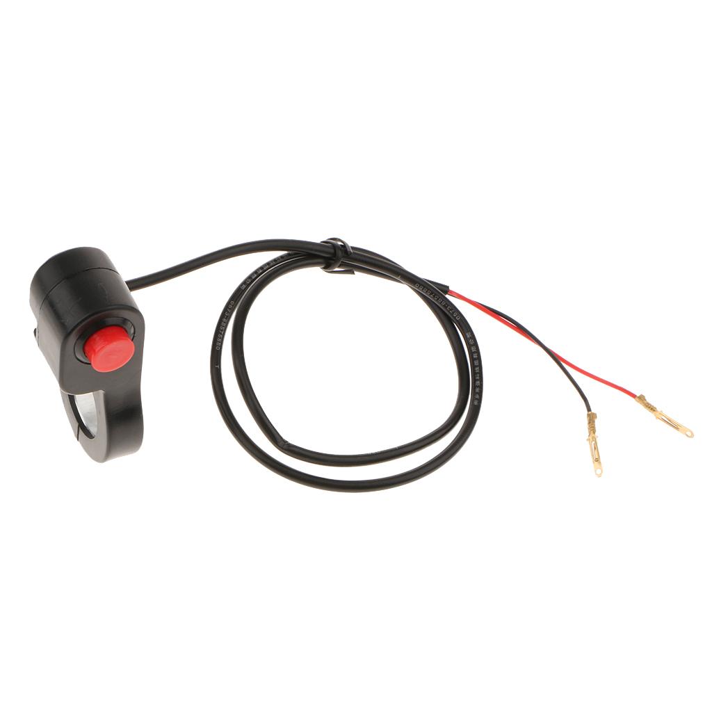7/8'' Handlebar Motorcycle Sport ATV Bike Horn Starter On Off Kill Switch