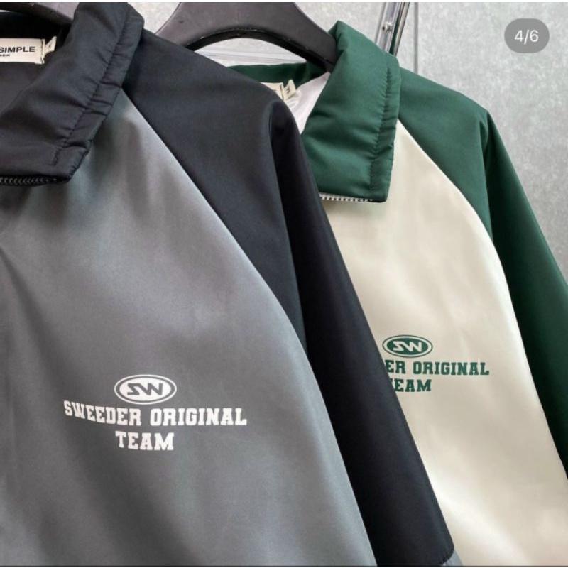 Áo khoác dù nam nữ unisex phối sọc màu 2 lớp thời trang trẻ phong cách mới tpp942 bao đẹp