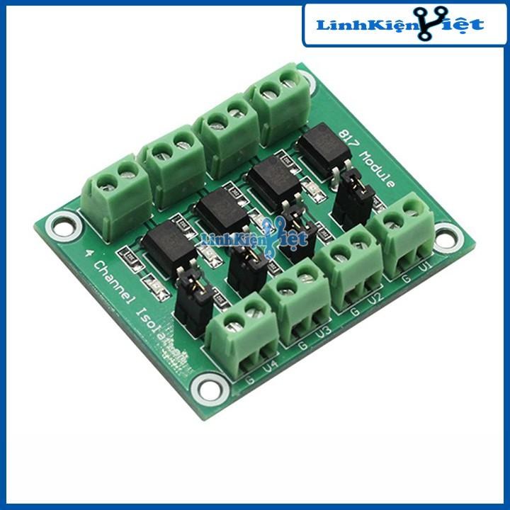 Module Cách Li Quang PC817 4 Kênh