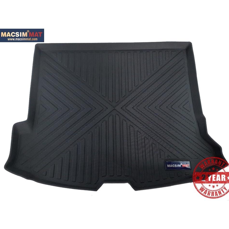 Thảm lót cốp xe ô tô VOLVO V60 2012-2017 nhãn hiệu Macsim chất liệu TPV hàng loại 2