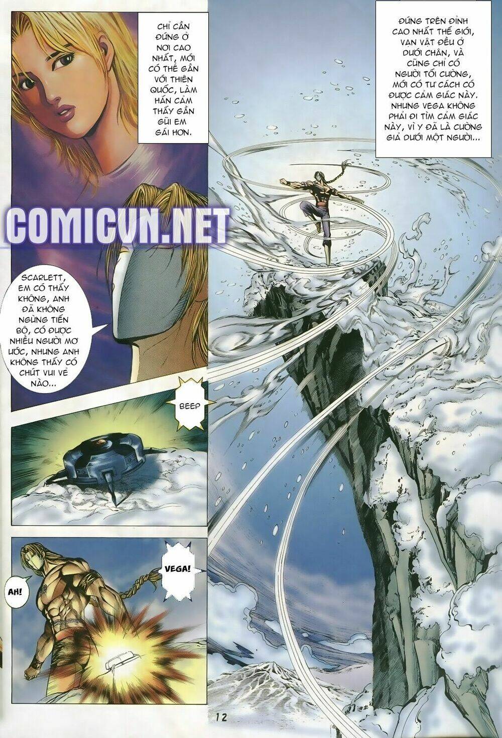 capcom vs snk ngoại truyện chapter 6 11