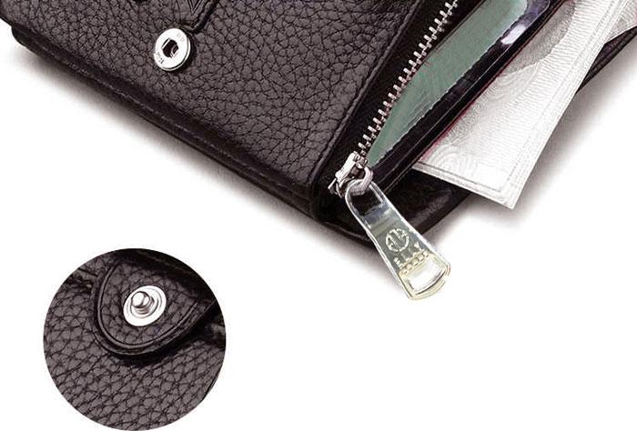 Ví nam cầm tay da thật ELLY HOMME – EVM8