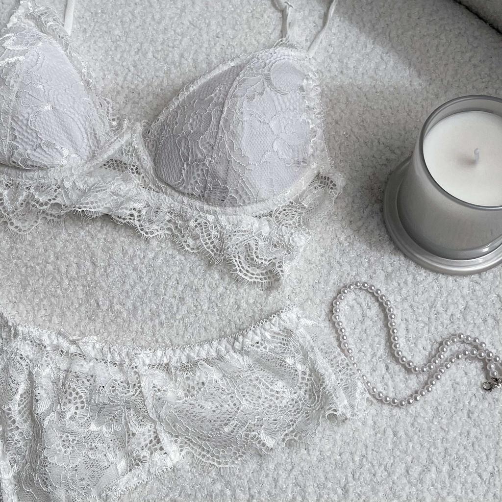 Bộ Đồ Lót Thiết Kế Cami Áo Giả Gọng Mặc Thoải Mái, Tặng Kèm Mút
