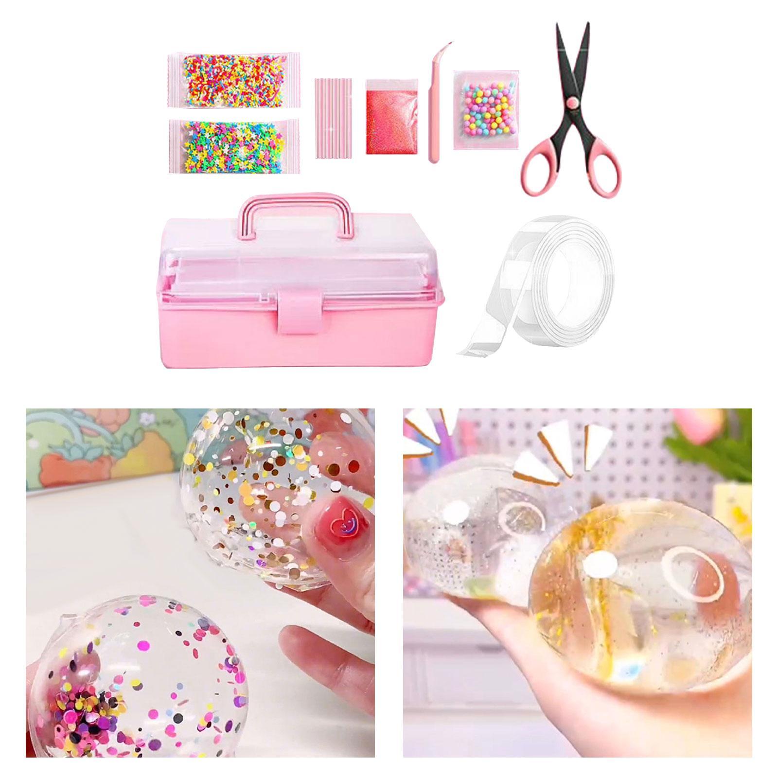 DIY Blow Bubbles Tape Double Sided Tape, Clear  Multipurpose Heavy Duty Mounting Tape Waterproof DIY Crafts Tape Strong Sticky Tape